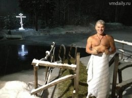 Зачем звезды ныряют на Крещение? (ФОТО)