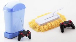 Новый гаджет: мусорное ведро на дистанционном управлении (ВИДЕО)