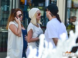 Как Фриске гуляла по Маями с будущим отцом своего ребенка (ФОТО)