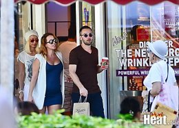 Как Фриске гуляла по Маями с будущим отцом своего ребенка (ФОТО)