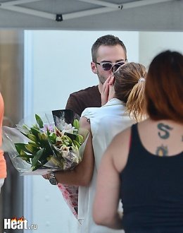 Как Фриске гуляла по Маями с будущим отцом своего ребенка (ФОТО)