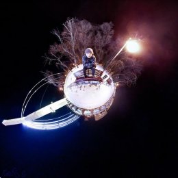 Харьковский фотограф превратил свой город в волшебную сферу (ФОТО)