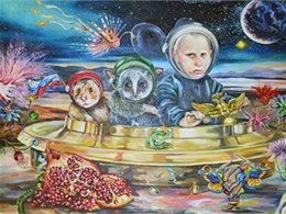 Харьковчанка нарисовала Виктора Януковича в образе эльфа (ФОТО)