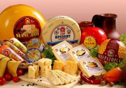 Украина предпочитает импортный сыр