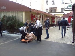 Взрыв в киевском ресторане "Апрель" мог быть терактом (ФОТО)
