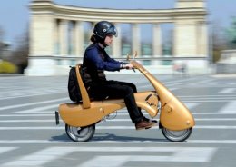 Складной электроскутер уже реальность (ФОТО)