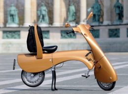 Складной электроскутер уже реальность (ФОТО)