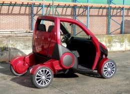 Испанцы придумали городской складной электромобиль (ФОТО)
