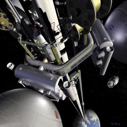 Космический лифт к 2050 году – вполне реальное решение (ФОТО)