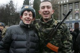 Один день в украинской армии (ВИДЕО)