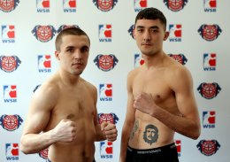 «Украинские Атаманы» прошли процедуру взвешивания перед боем с «Львиными сердцами» (ФОТО)