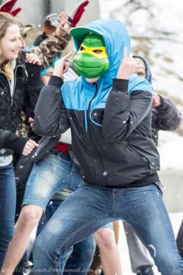 В Киеве станцевали свой "Harlem Shake" (ФОТО)