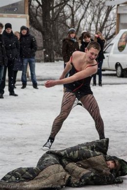 В Киеве станцевали свой "Harlem Shake" (ФОТО)