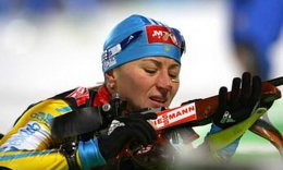 Неудачное начало украинских биатлонисток в первой гонке в Сочи (ВИДЕО)