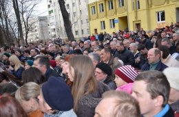 Образ Богородицы явился людям на Львовщине (ФОТО)