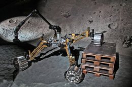 Лунные кратеры будут исследовать немецкие роботы (ФОТО+ВИДЕО)