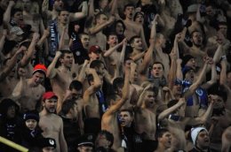 Оскорбительная выходка болельщиков одесского «Черноморца» (ФОТО)