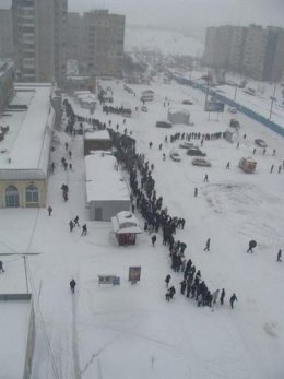 Снежный паралич на Западной Украине (ФОТО)
