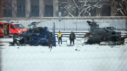 В небе Берлина столкнулись два вертолета (ФОТО)