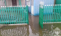 В Затоке лиман затопил дома и улицы (ФОТО)
