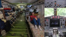 Как сделать жилье из старого самолета (ФОТО)