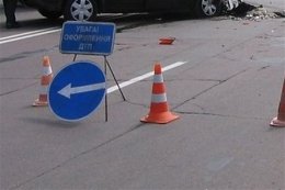 На Закарпатье микроавтобус вылетел с трассы (ВИДЕО)