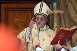 Папа Франциск отслужил первую пасхальную мессу (ВИДЕО)