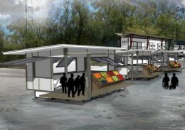 Плавучие здания, превращающиеся во время затопления в лодки (ФОТО)