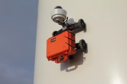 Робот-скалолаз для безопасной проверки ветряных установок (ФОТО+ВИДЕО)