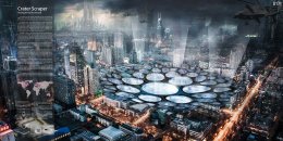 Китайцы построят мегаполис в кратере от астероида (ФОТО)