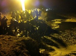 Под Киевом прорвало Бортническую дамбу с нечистотами (ФОТО)
