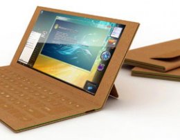 Появились ноутбуки из картона (ФОТО)