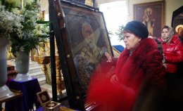 В Киев привезли исцеляющую икону Николая Чудотворца (ФОТО)