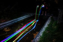 Неоновые водопады Северной Калифорнии (ФОТО)