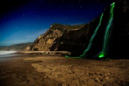 Неоновые водопады Северной Калифорнии (ФОТО)