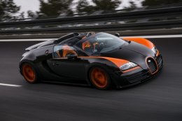 Bugatti Veyron 16.4 Grand Sport Vitesse стал самым быстрым родстером в мире (ФОТО)