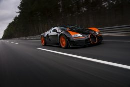 Bugatti Veyron 16.4 Grand Sport Vitesse стал самым быстрым родстером в мире (ФОТО)