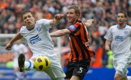 Боевая ничья в Днепропетровске. "Днепр" - "Шахтер" - 1:1. УПЛ. 25 тур (ВИДЕО)