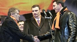 Чем Виталий Кличко отличается от Виктора Ющенко