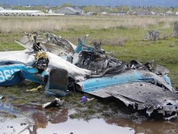 Военный самолет разбился в Афганистане