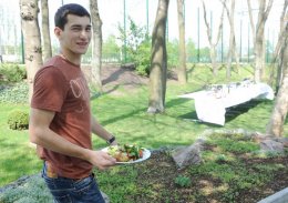 «Горняки» отметили чемпионство шашлыком (ФОТО)