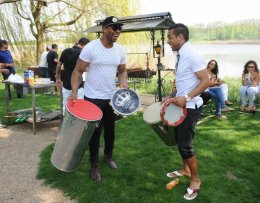 «Горняки» отметили чемпионство шашлыком (ФОТО)