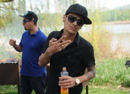 «Горняки» отметили чемпионство шашлыком (ФОТО)