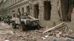 Причиной мощного взрыва в Праге стала утечка газа (ВИДЕО)