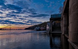 Воды Днепра возле Киева поднялись до максимальной отметки