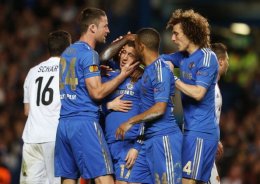 "Челси" в финале Лиги Европы. "Челси" – "Базель" – 3:1. 1/2 финала ЛЕ (ВИДЕО)