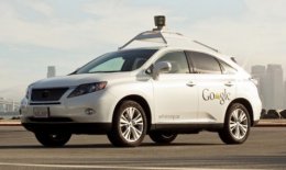 Окружающий мир "глазами" автомобилей-роботов компании Google (ВИДЕО)