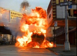В Мексике взорвалась автоцистерна с горючим