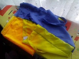 Во Львове новая мода - сумки из национального флага (ФОТО)