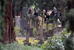 Тело Березовского наконец-то предали земле (ФОТО)